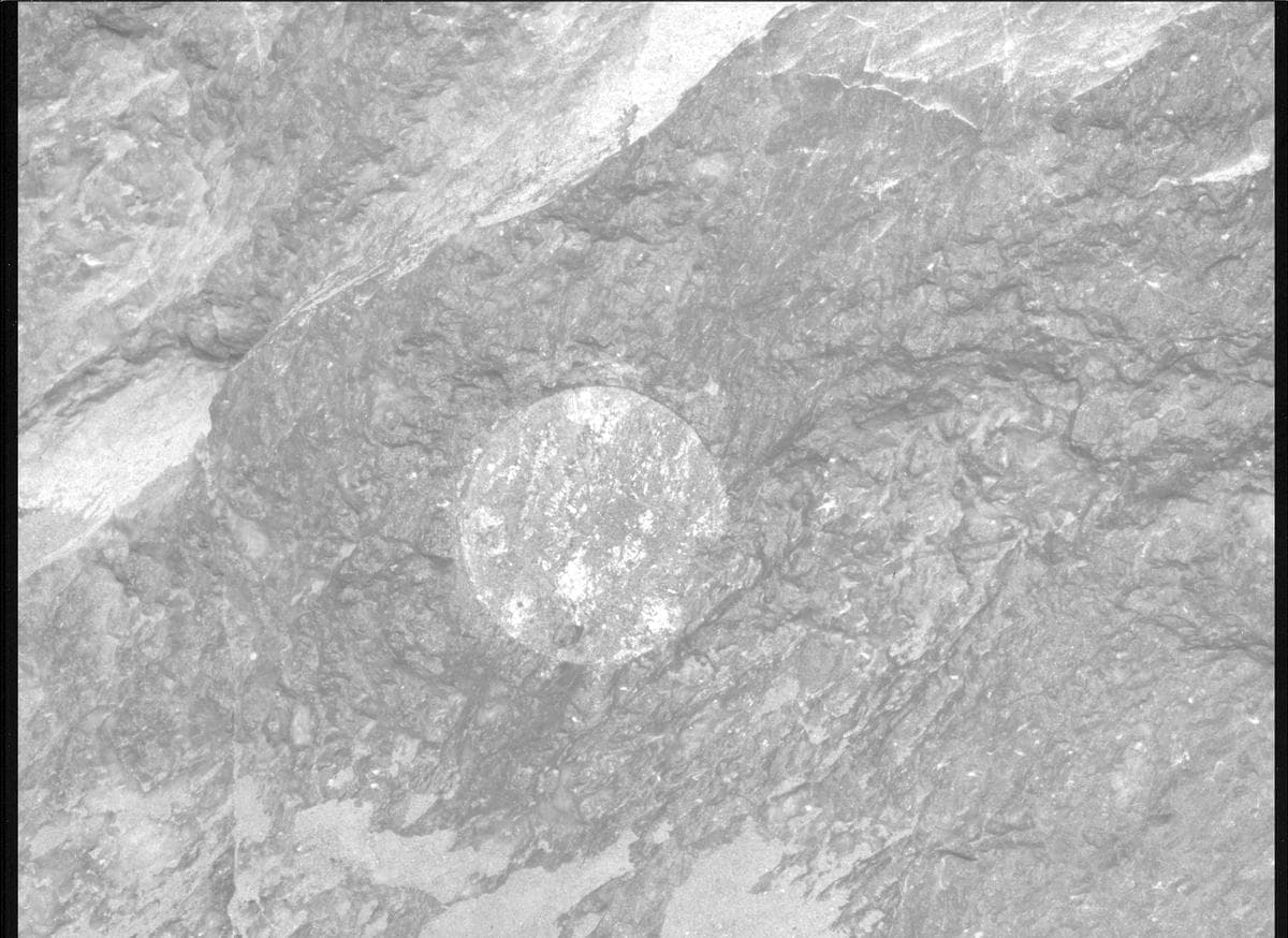 Foto de Marte da câmera MCZ_RIGHT