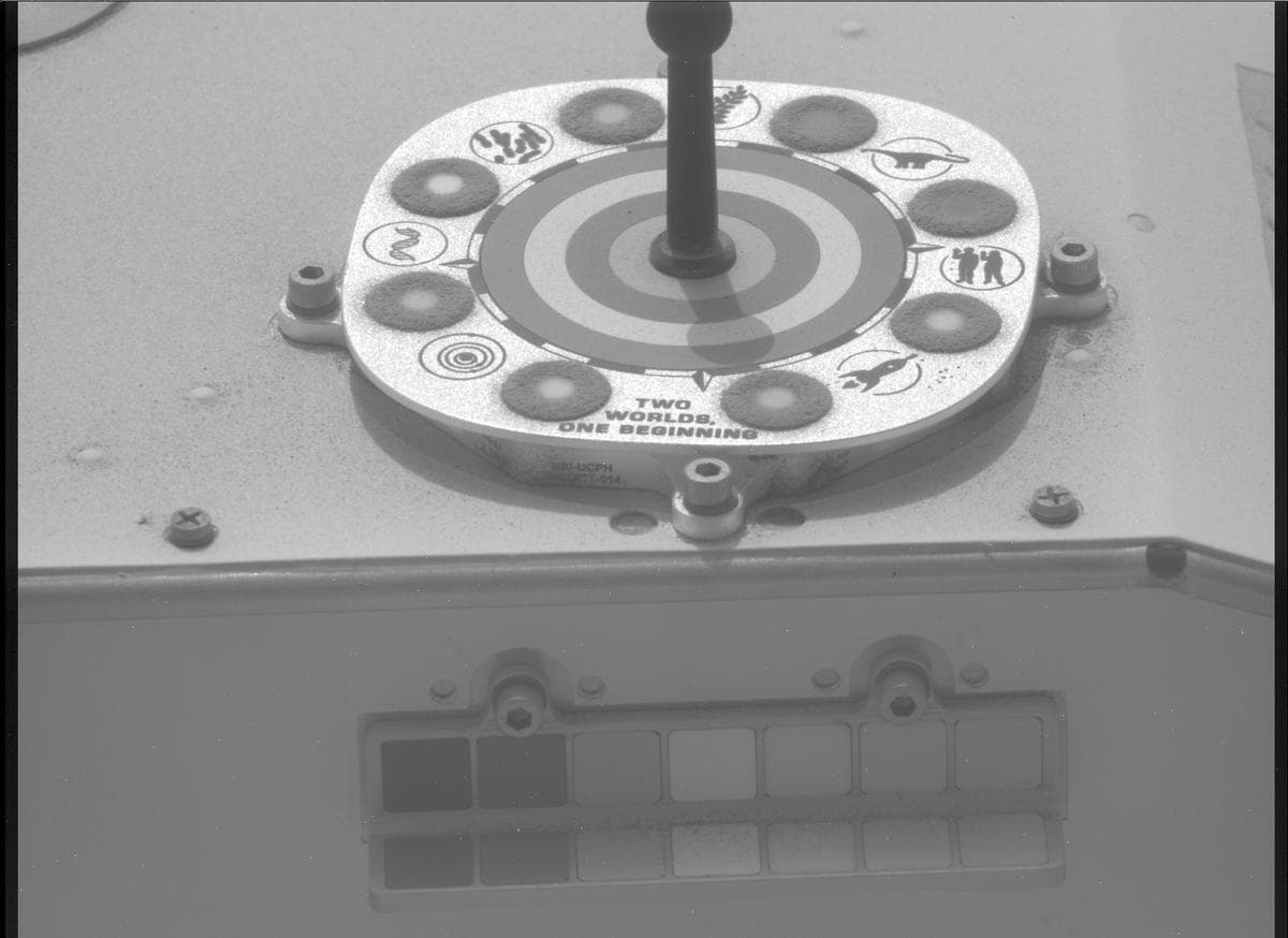 Foto de Marte da câmera MCZ_RIGHT