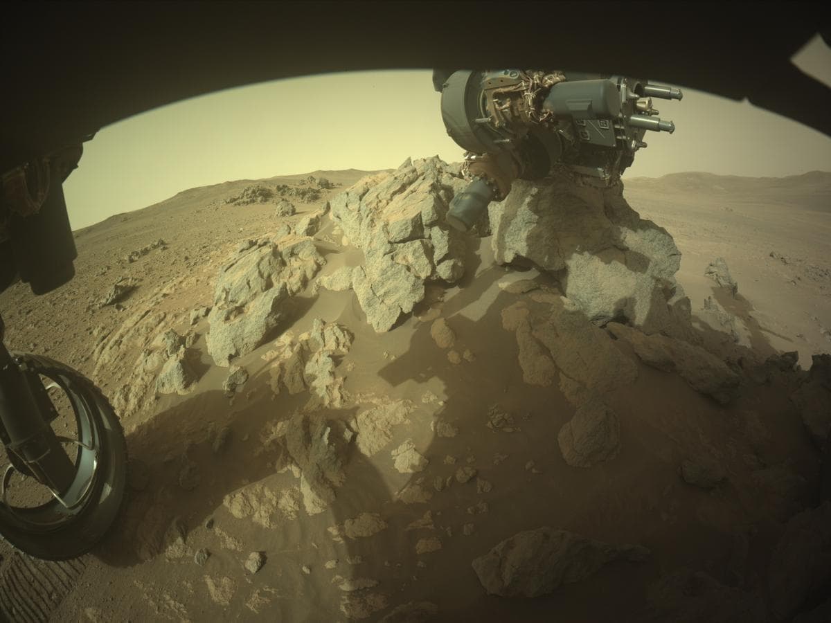 Foto do rover em Marte de 2026-03-12