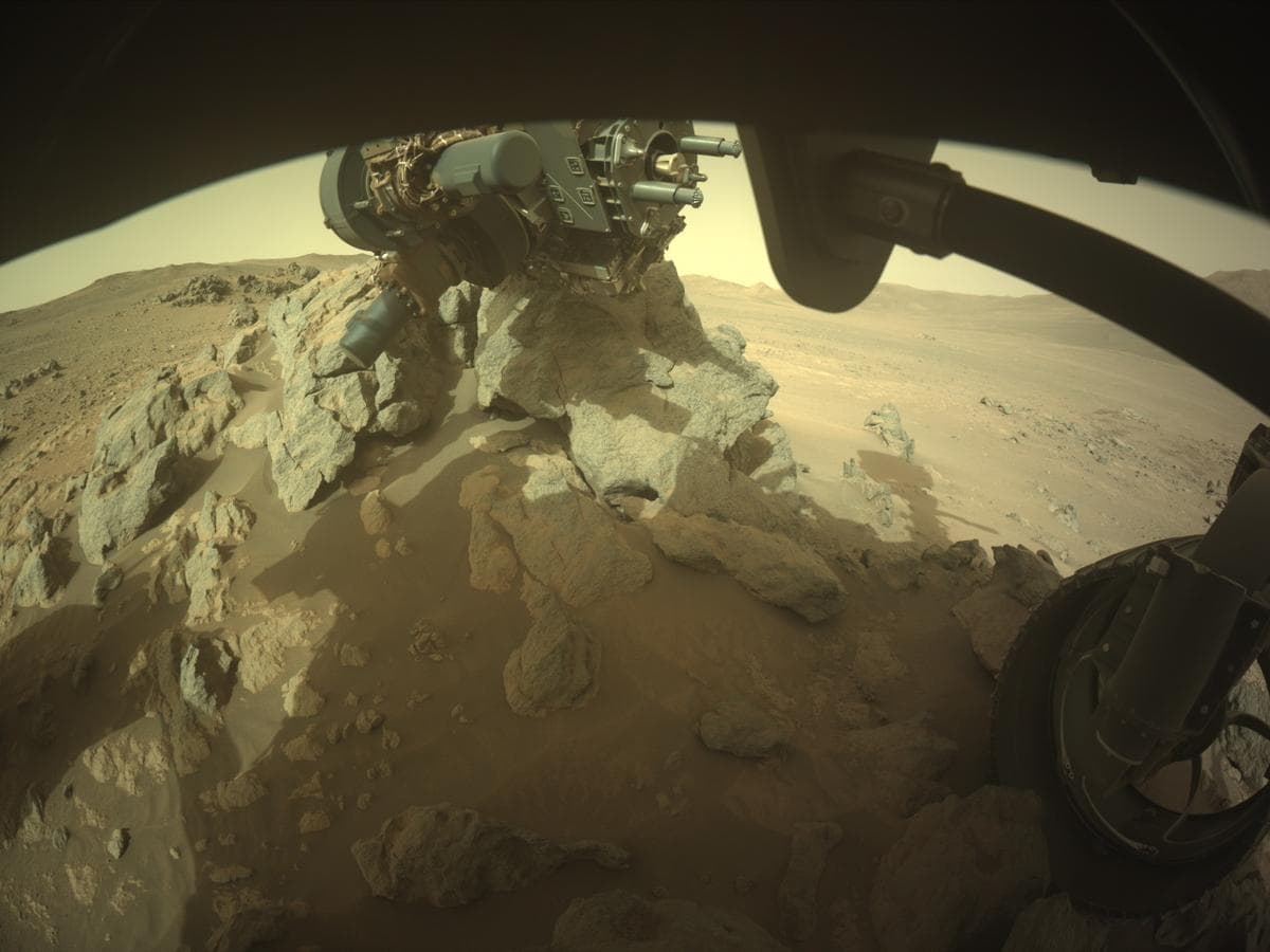 Foto do rover em Marte de 2026-03-12