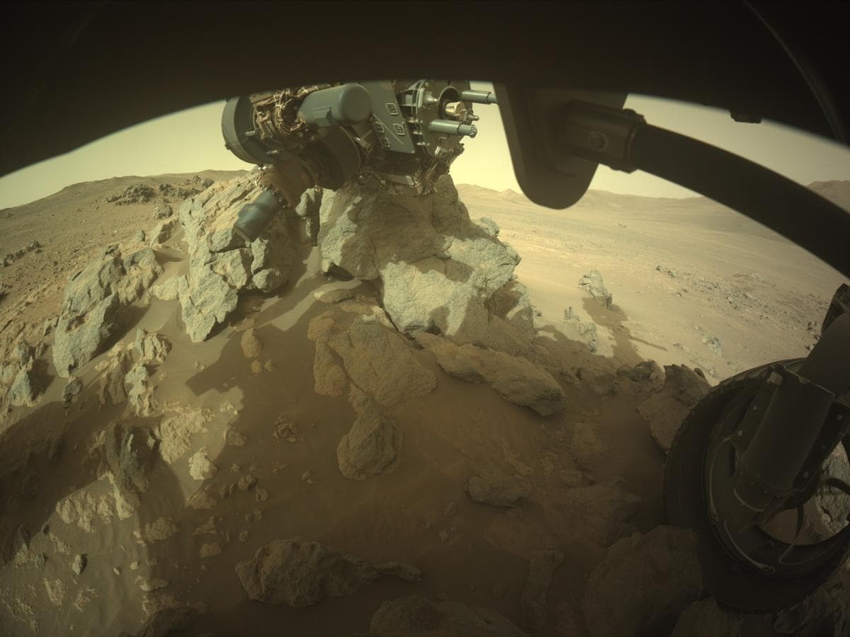 Foto do rover em Marte de 2026-03-12