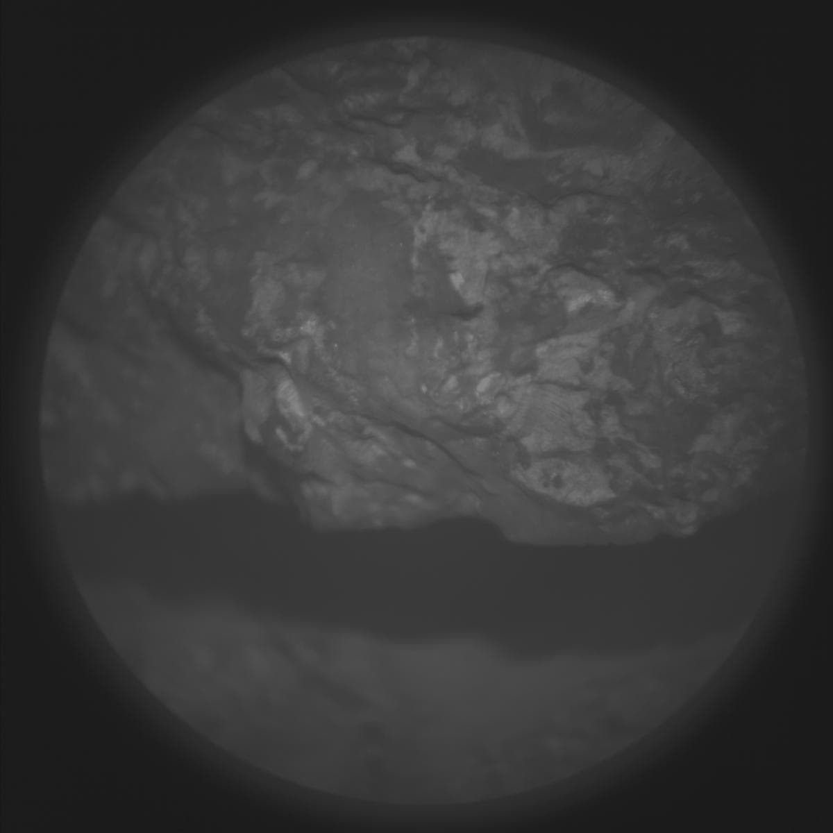 Foto de Marte da câmera SUPERCAM_RMI