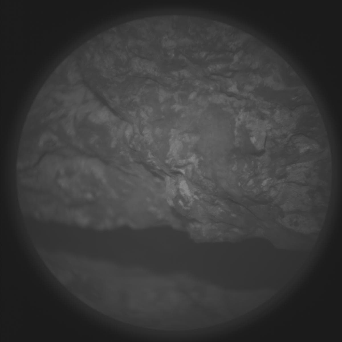 Foto de Marte da câmera SUPERCAM_RMI