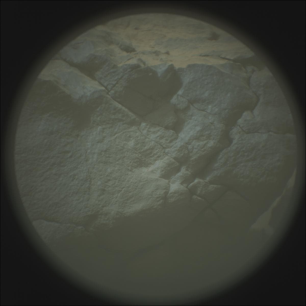 Foto de Marte da câmera SUPERCAM_RMI