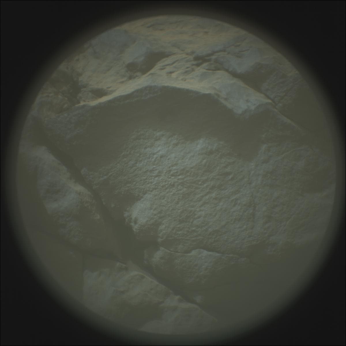 Foto de Marte da câmera SUPERCAM_RMI