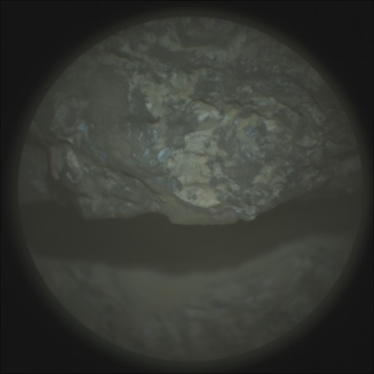 Foto de Marte da câmera SUPERCAM_RMI