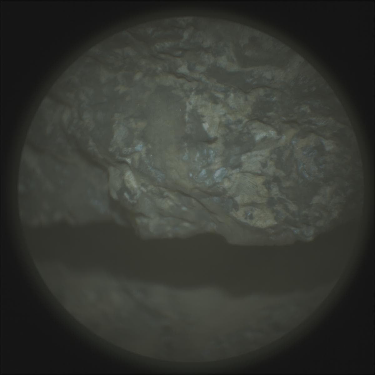 Foto de Marte da câmera SUPERCAM_RMI