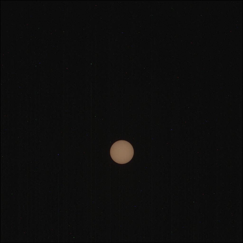 Foto de Marte da câmera MCZ_LEFT