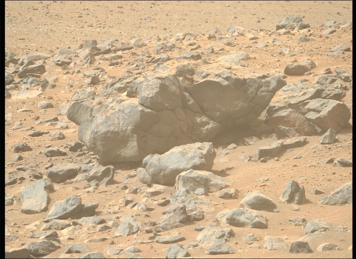 Foto de Marte da câmera MCZ_RIGHT