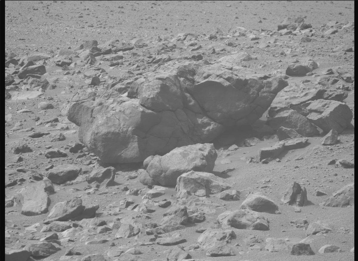 Foto de Marte da câmera MCZ_RIGHT