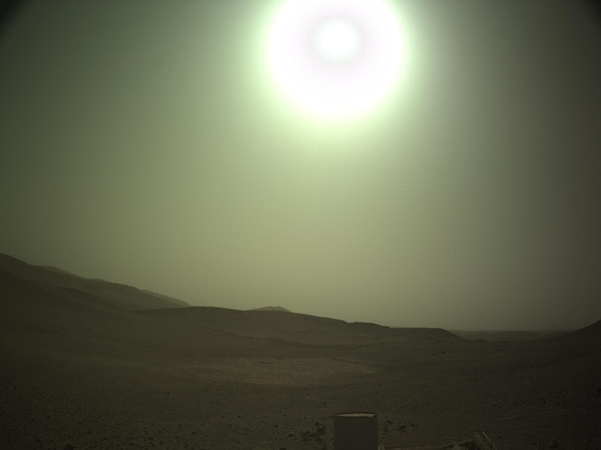 Foto de Marte da câmera NAVCAM_LEFT