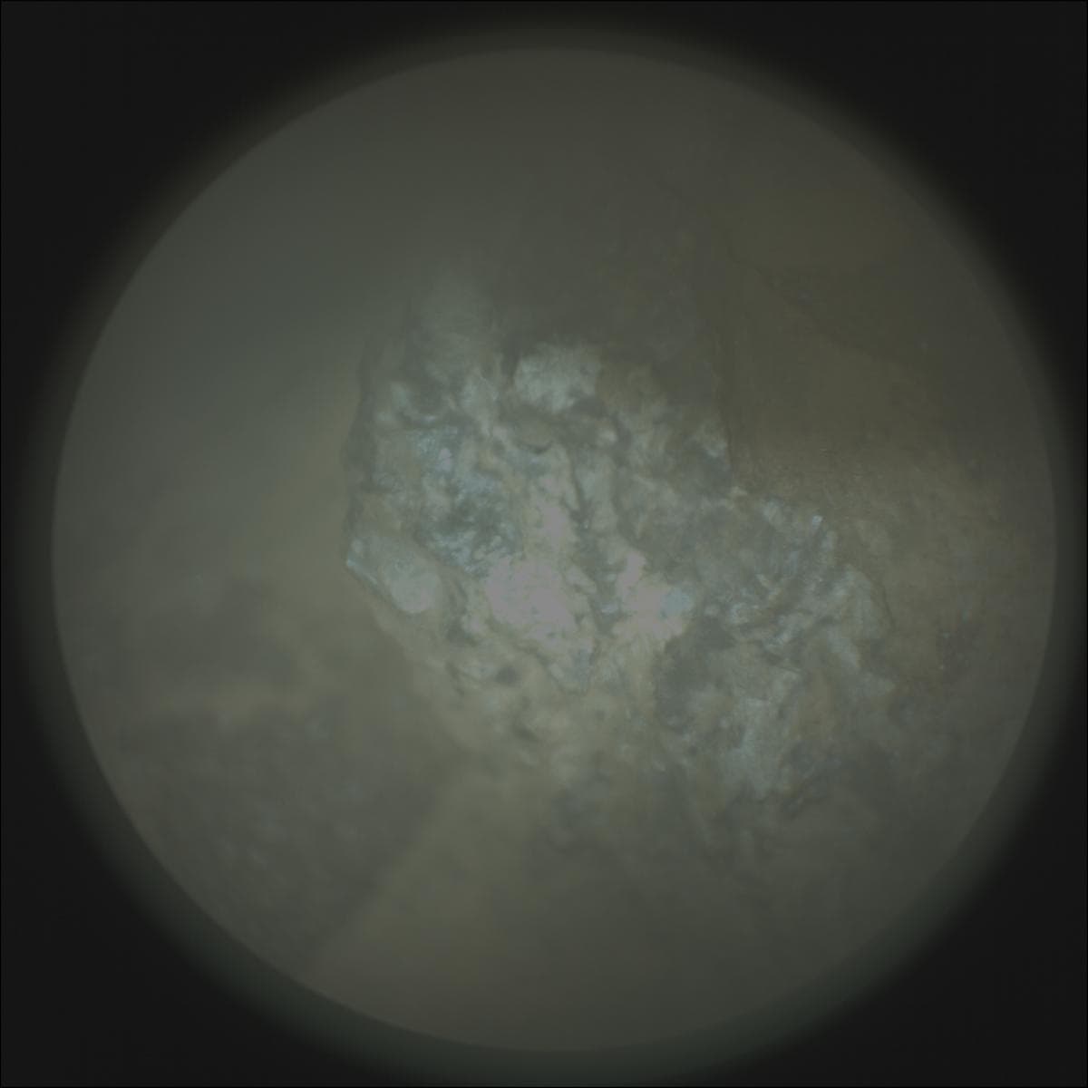 Foto de Marte da câmera SUPERCAM_RMI