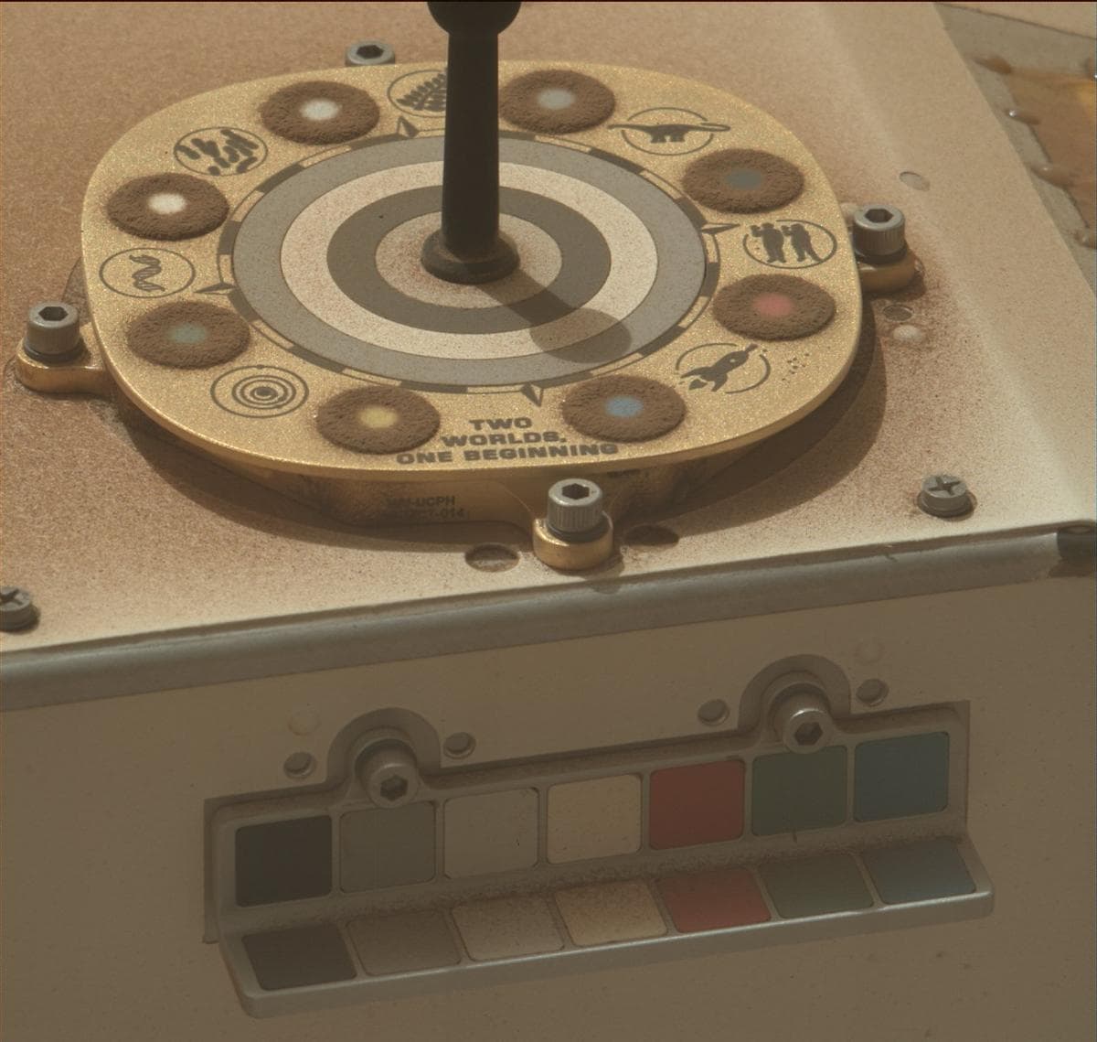 Foto de Marte da câmera MCZ_LEFT