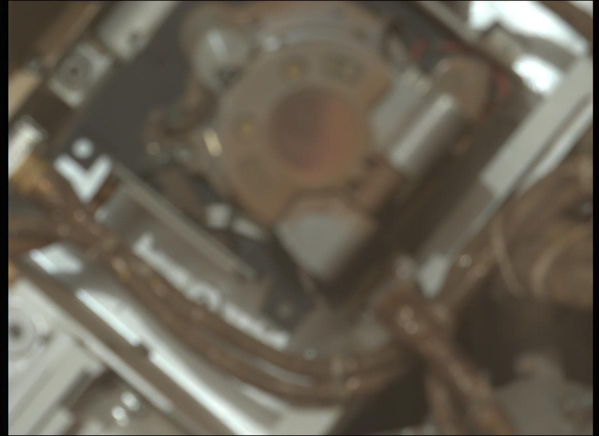 Foto de Marte da câmera MCZ_LEFT