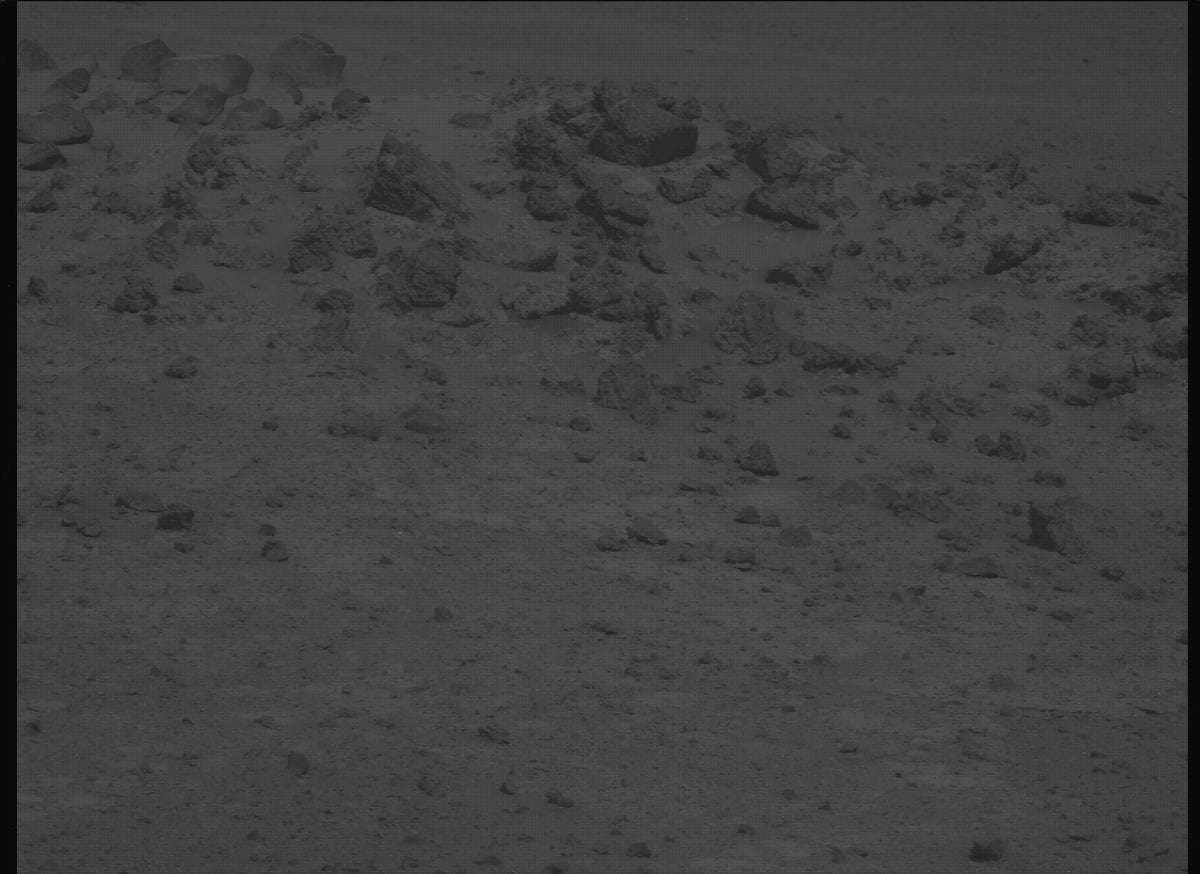 Foto de Marte da câmera MCZ_LEFT