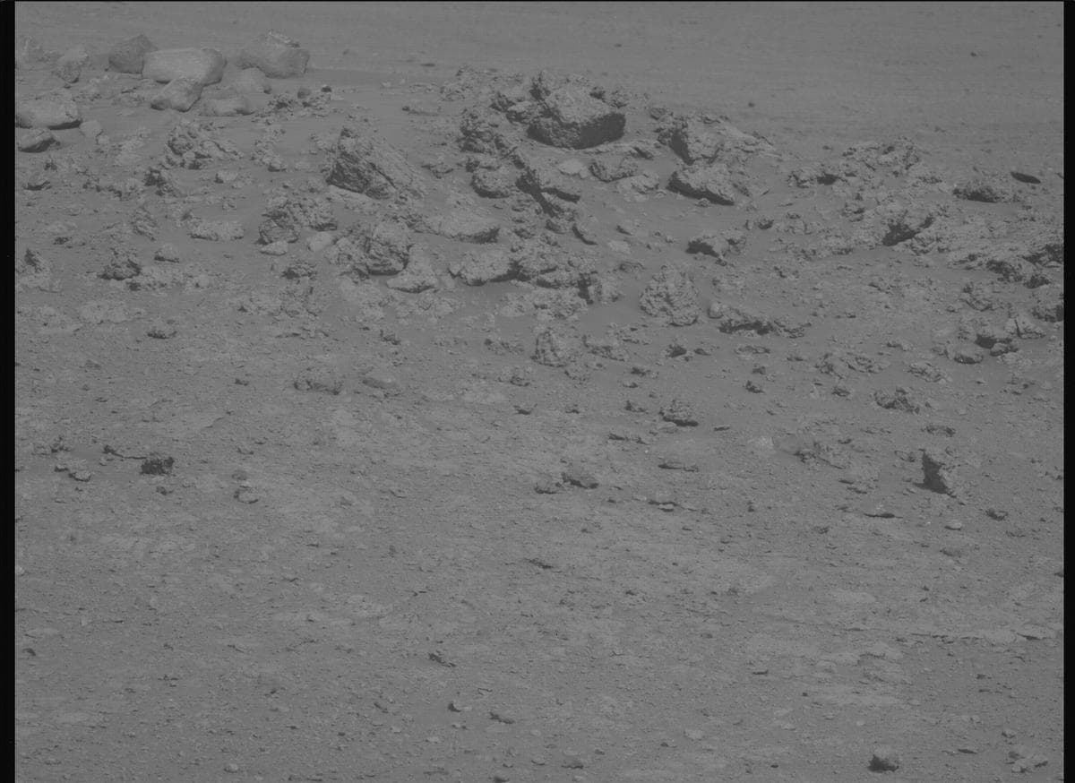 Foto de Marte da câmera MCZ_LEFT