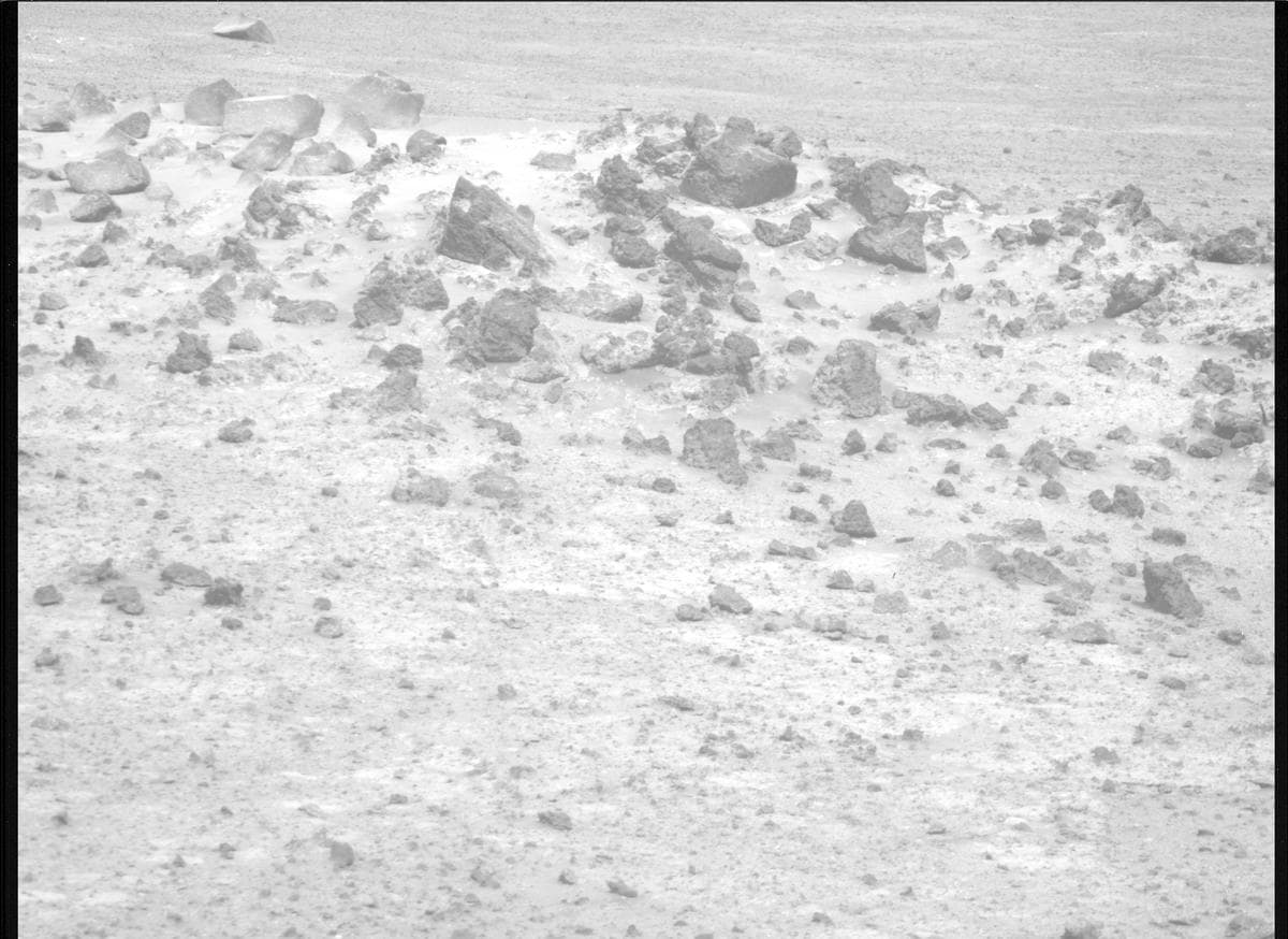 Foto de Marte da câmera MCZ_RIGHT