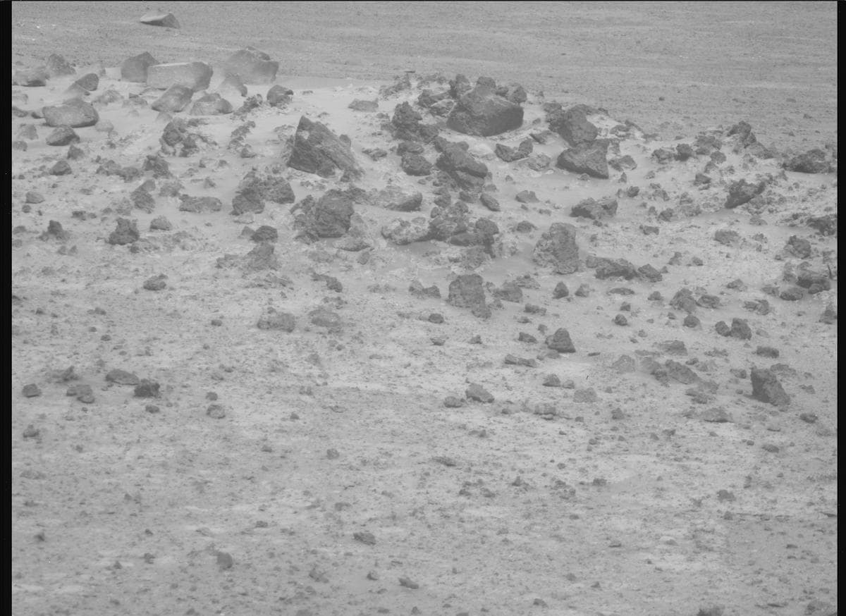 Foto de Marte da câmera MCZ_RIGHT