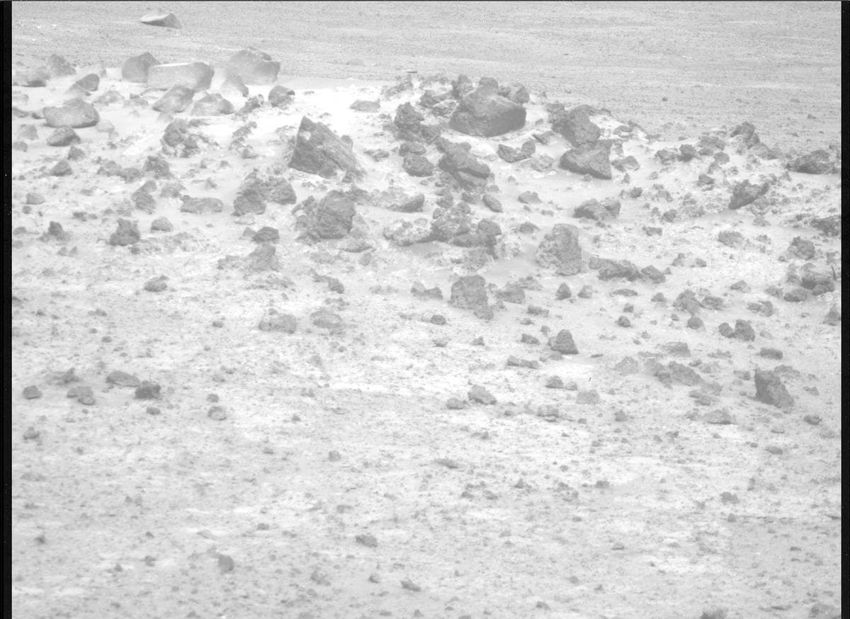 Foto de Marte da câmera MCZ_RIGHT