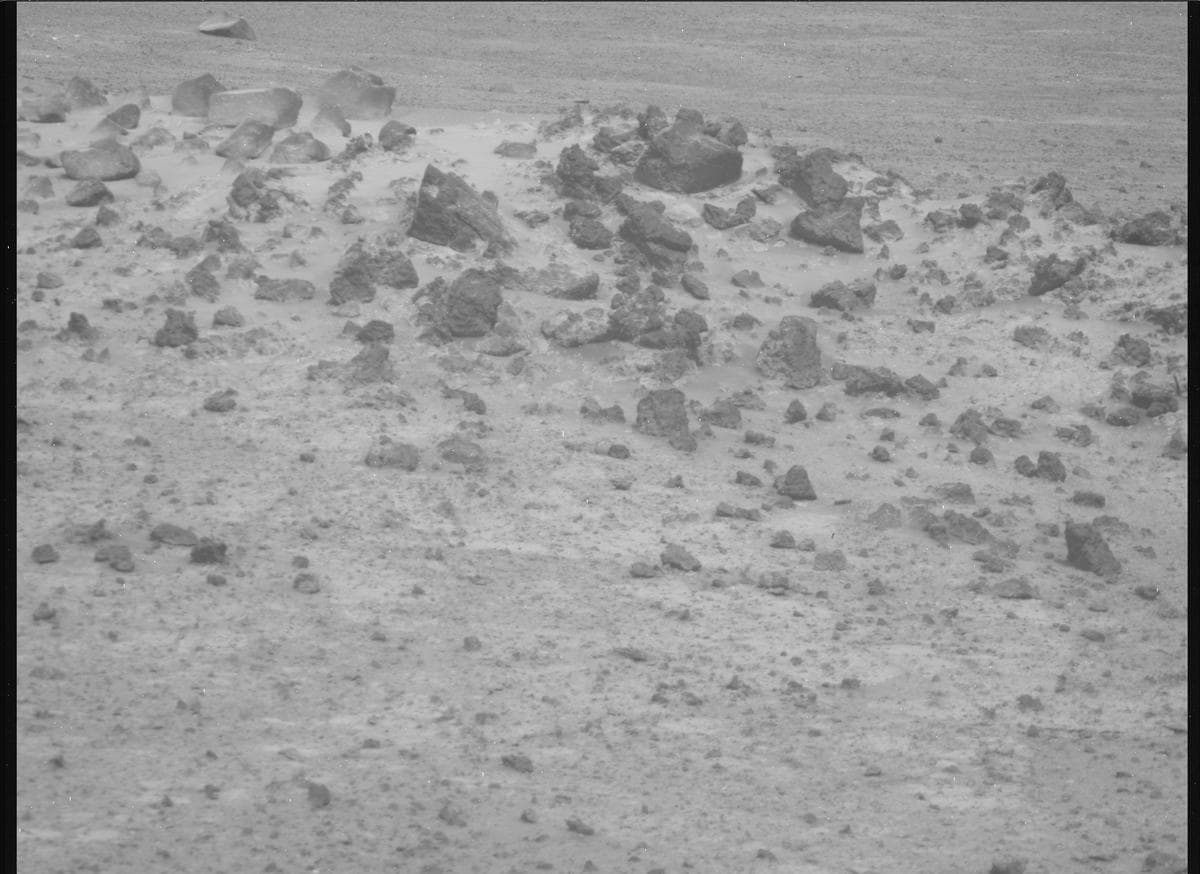 Foto de Marte da câmera MCZ_RIGHT