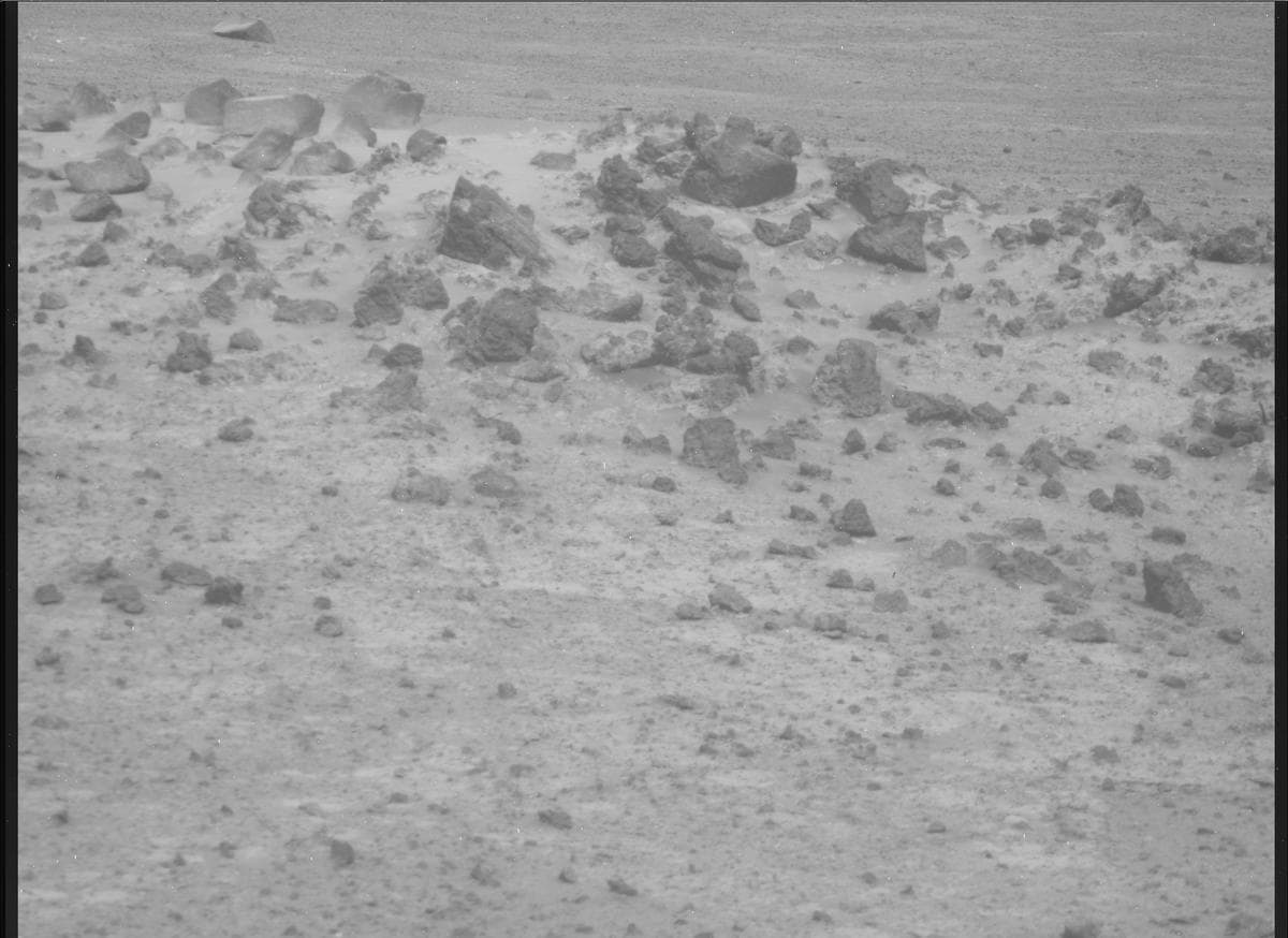 Foto de Marte da câmera MCZ_RIGHT