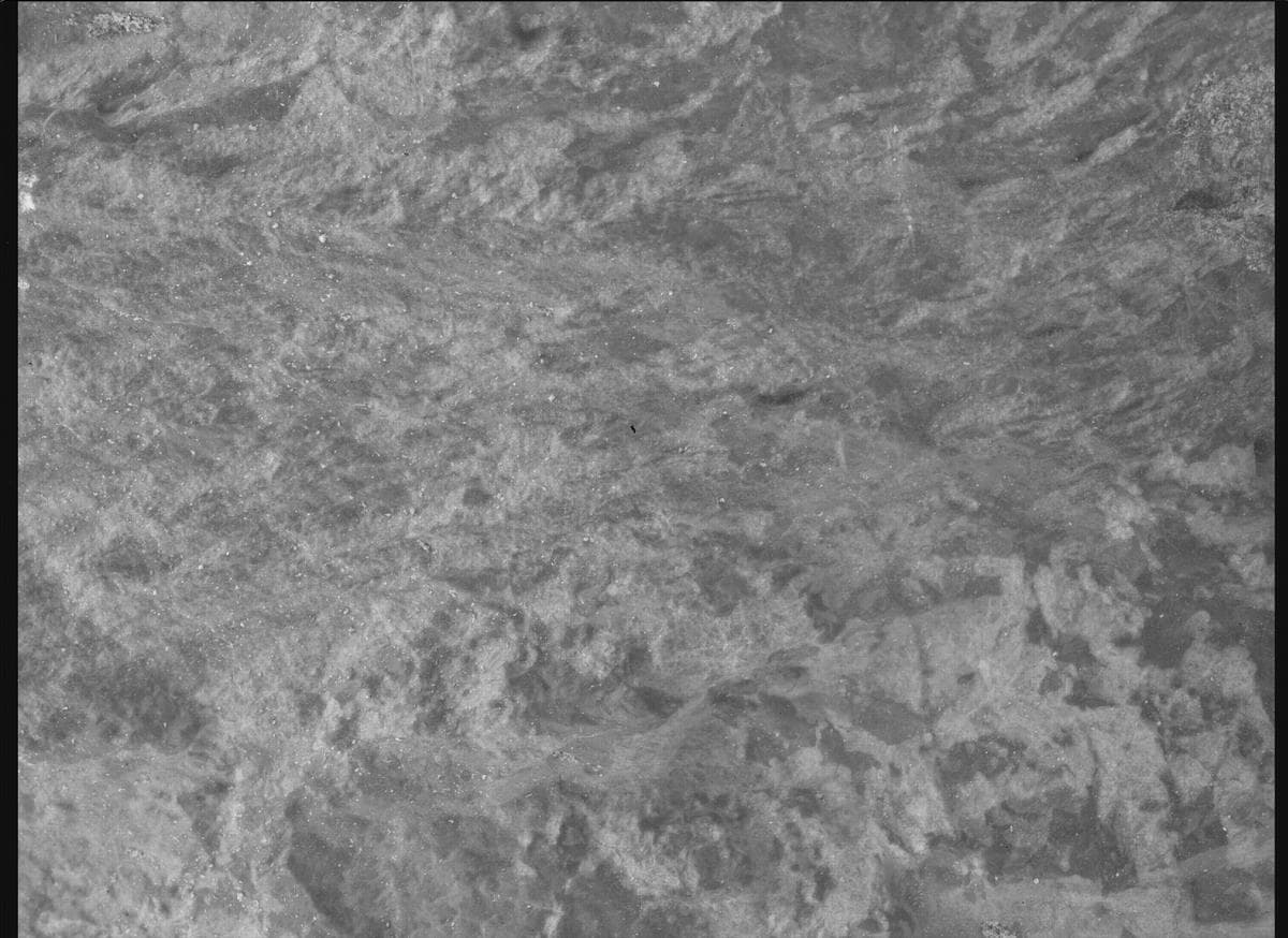 Foto de Marte da câmera SHERLOC_WATSON