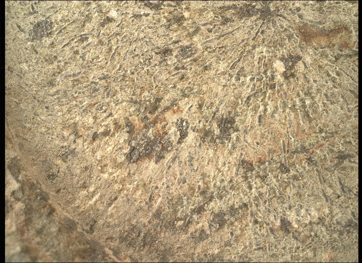 Foto de Marte da câmera SHERLOC_WATSON