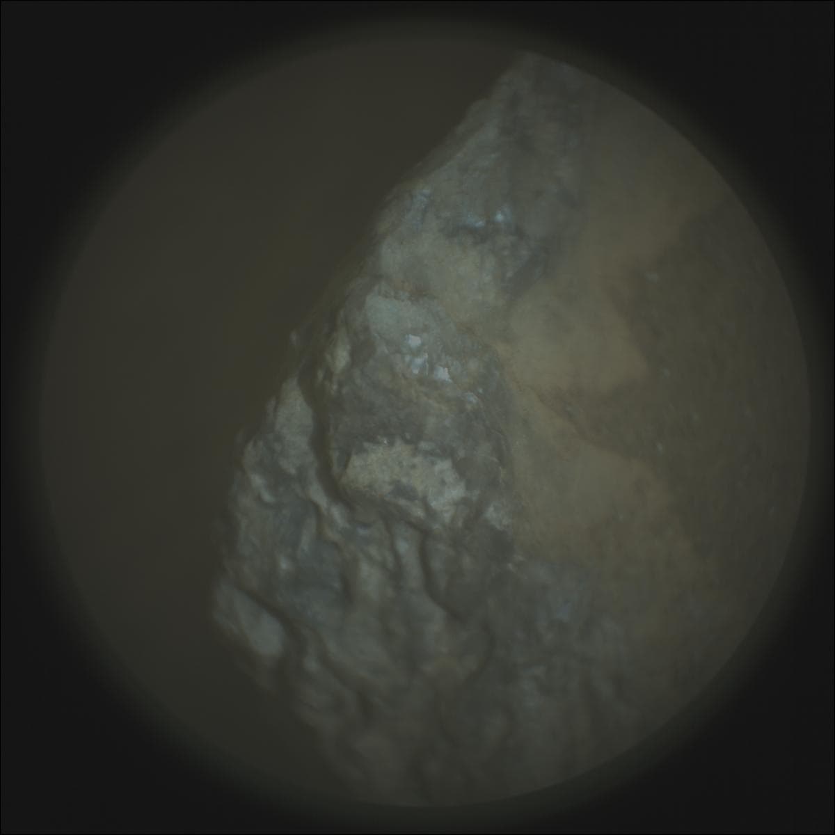 Foto de Marte da câmera SUPERCAM_RMI