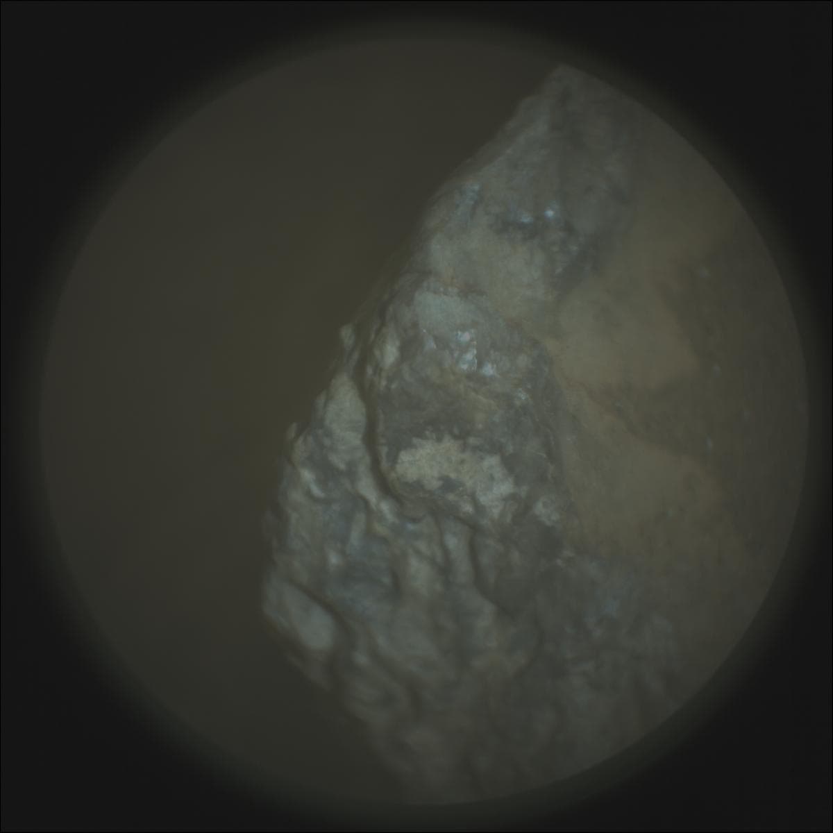 Foto de Marte da câmera SUPERCAM_RMI