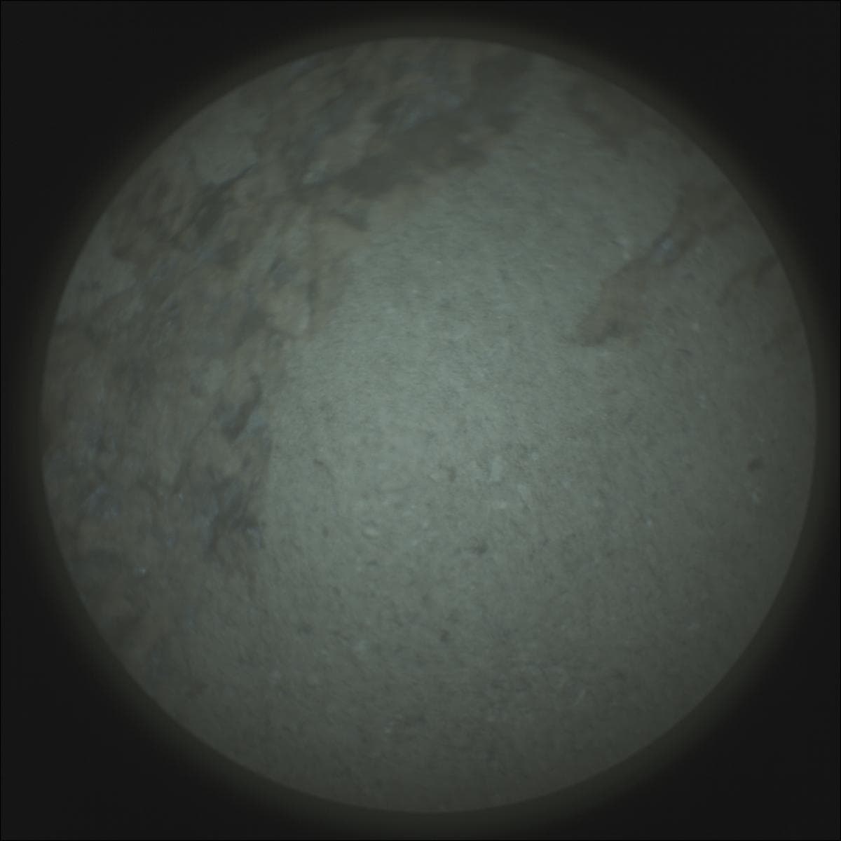 Foto de Marte da câmera SUPERCAM_RMI