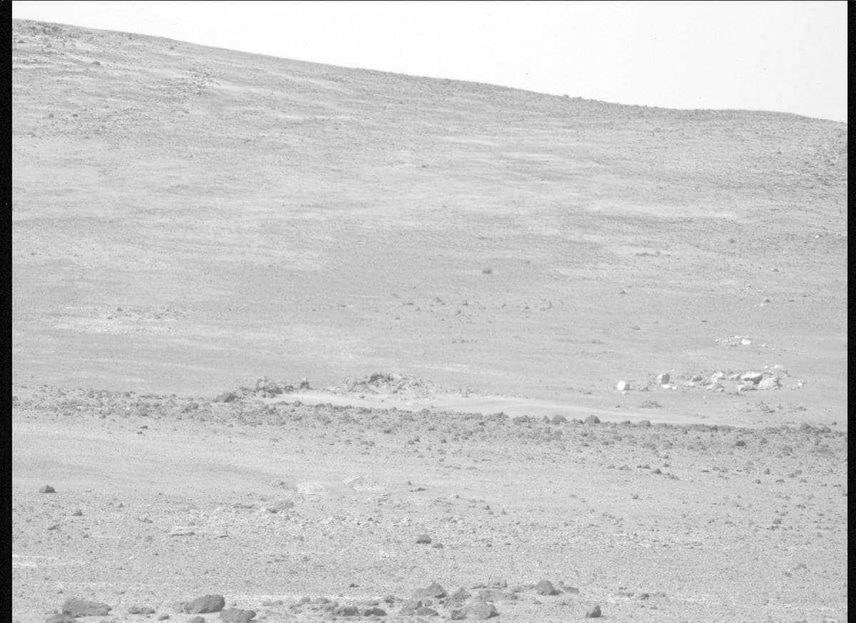 Foto de Marte da câmera MCZ_LEFT