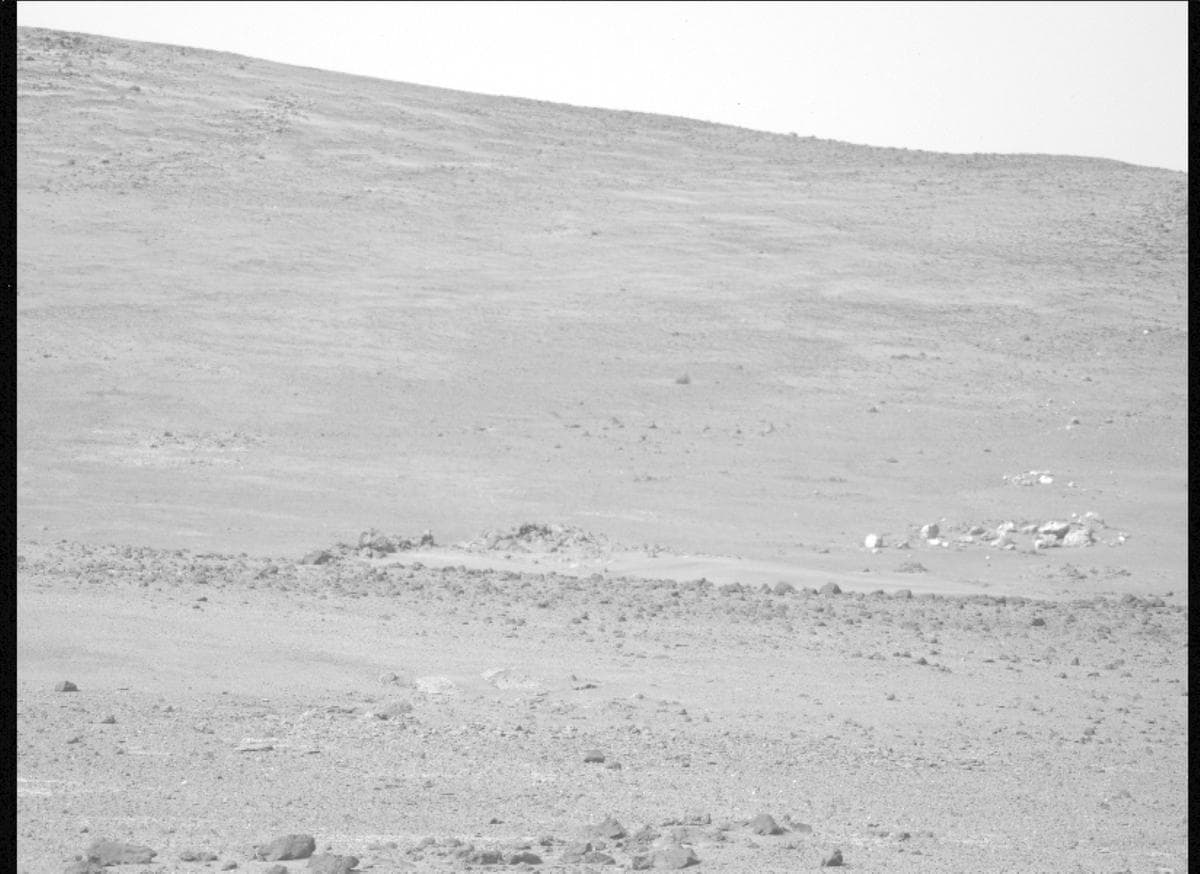 Foto de Marte da câmera MCZ_LEFT