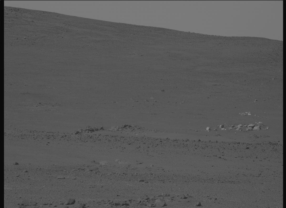 Foto de Marte da câmera MCZ_LEFT