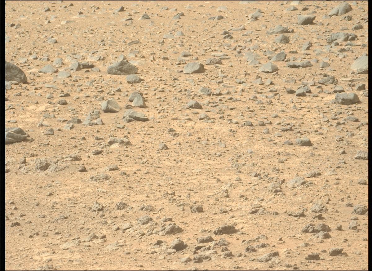 Foto de Marte da câmera MCZ_LEFT