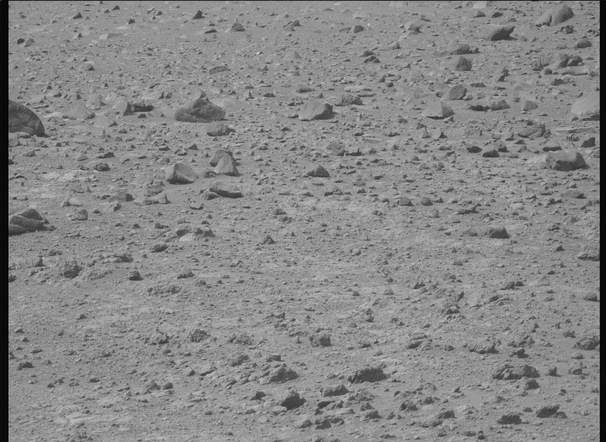 Foto de Marte da câmera MCZ_LEFT