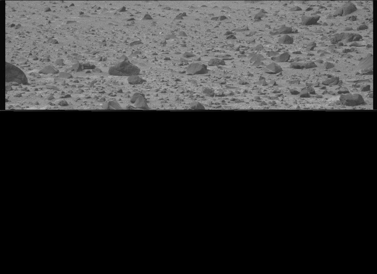 Foto de Marte da câmera MCZ_LEFT