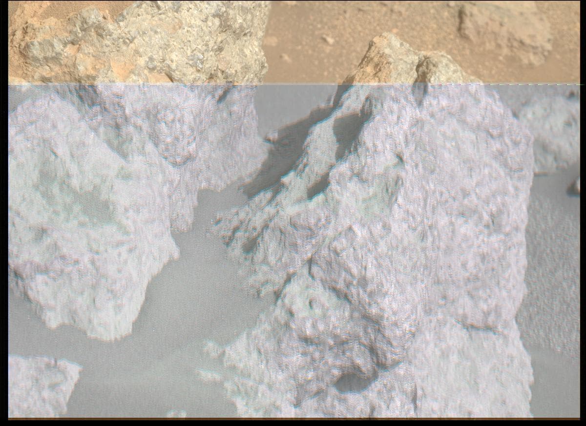 Foto de Marte da câmera MCZ_RIGHT