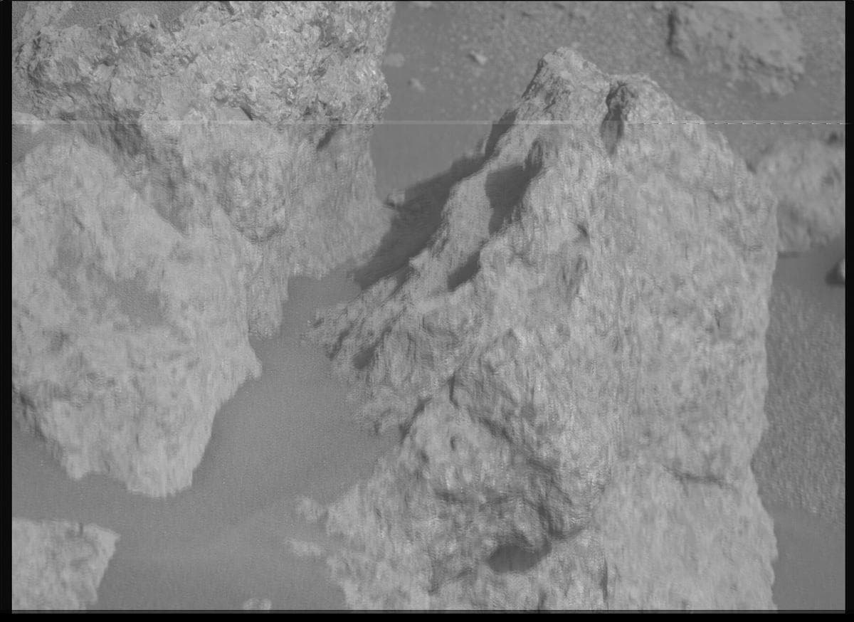 Foto de Marte da câmera MCZ_RIGHT