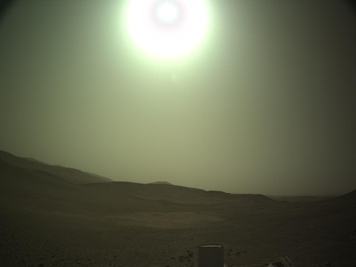 Foto de Marte da câmera NAVCAM_LEFT