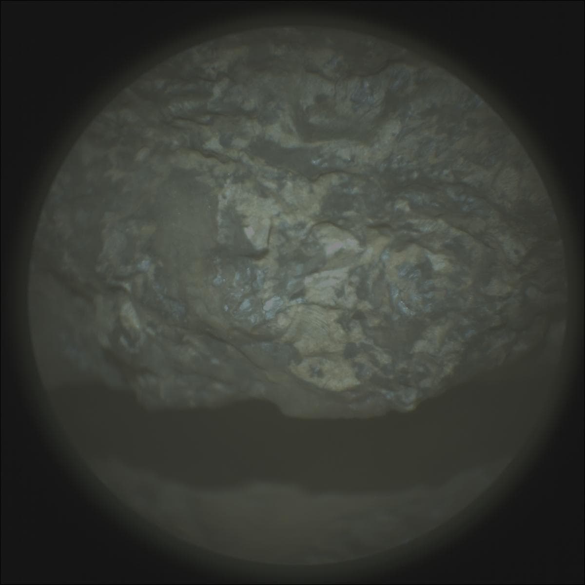 Foto de Marte da câmera SUPERCAM_RMI