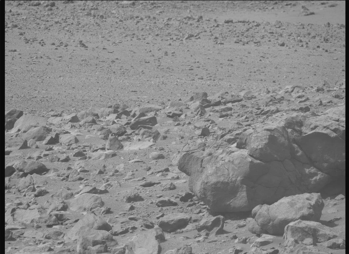 Foto de Marte da câmera MCZ_RIGHT