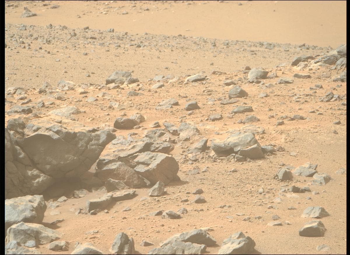 Foto de Marte da câmera MCZ_RIGHT