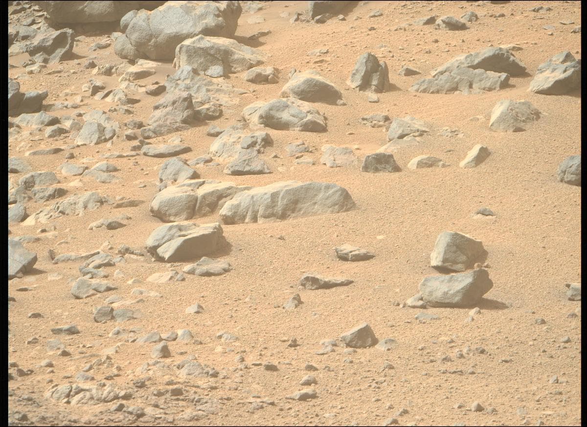 Foto de Marte da câmera MCZ_RIGHT