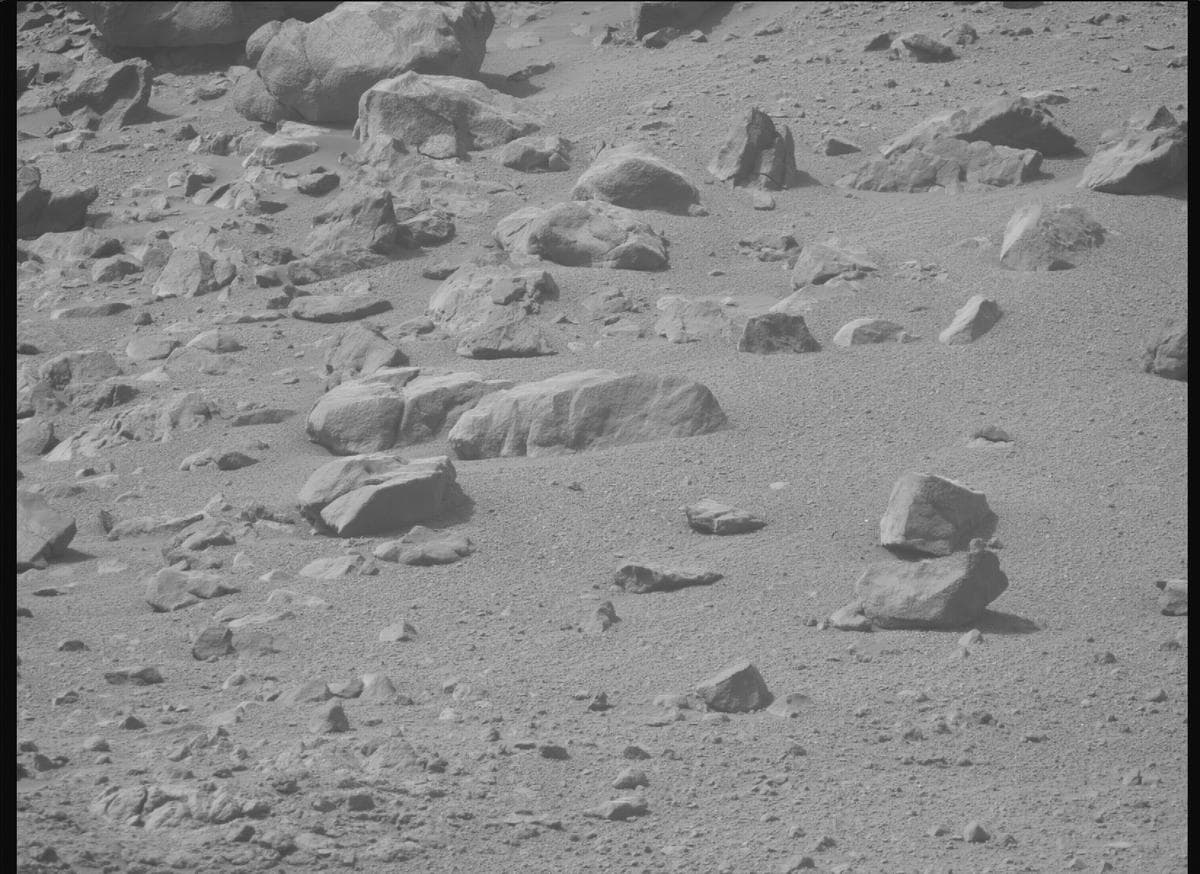 Foto de Marte da câmera MCZ_RIGHT