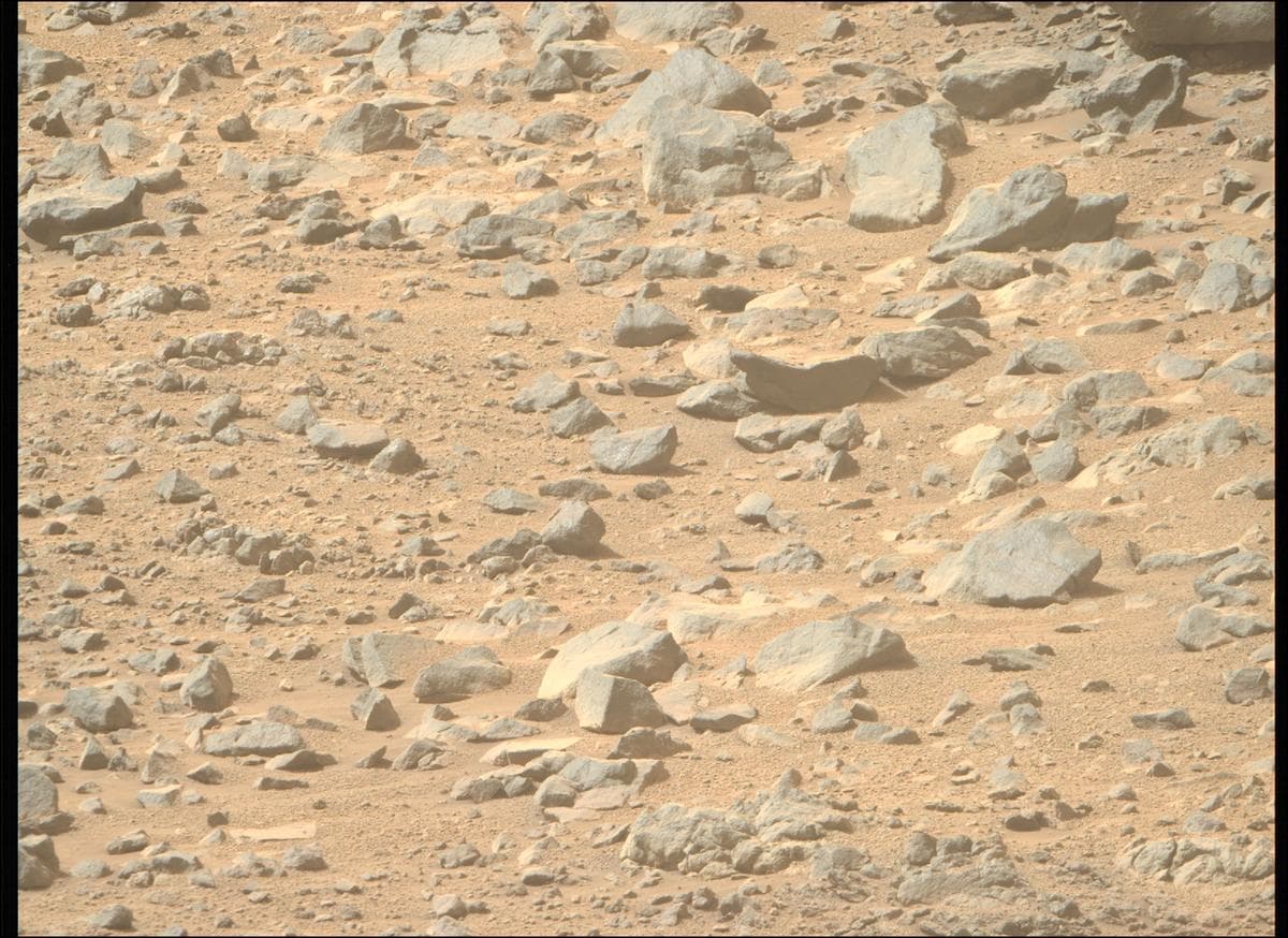 Foto de Marte da câmera MCZ_RIGHT