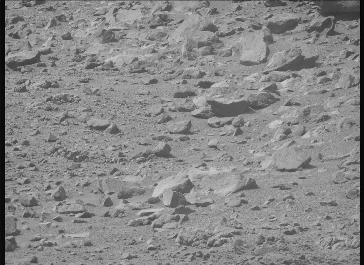 Foto de Marte da câmera MCZ_RIGHT