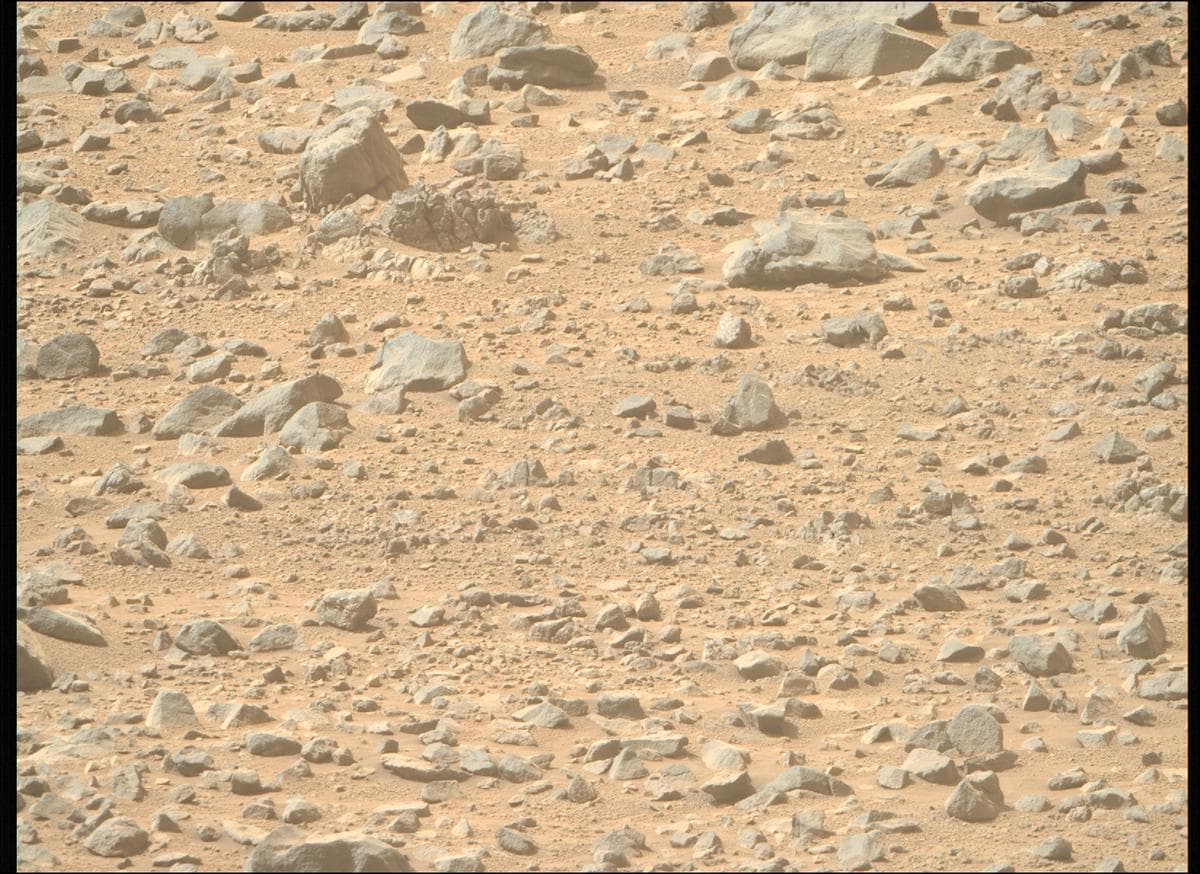 Foto de Marte da câmera MCZ_RIGHT