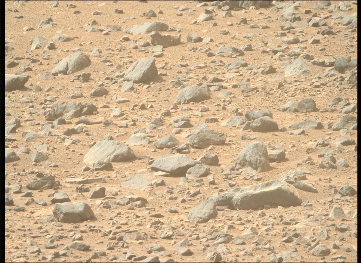 Foto de Marte da câmera MCZ_RIGHT