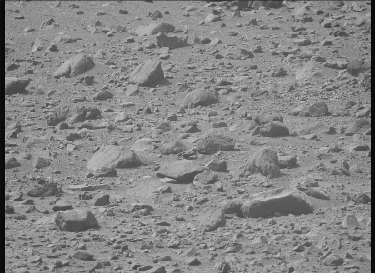 Foto de Marte da câmera MCZ_RIGHT