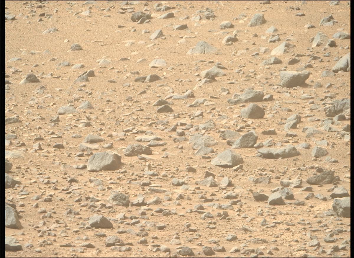 Foto de Marte da câmera MCZ_RIGHT